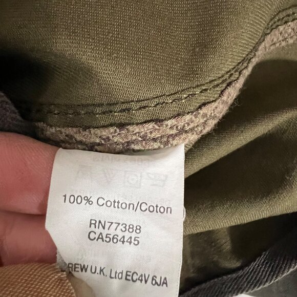 J Crew Olive Field Mechanic Classic Rugged Military Utility Jacket S - Picture 6 of 11